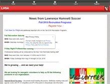 Tablet Screenshot of lawrencehamnett.com